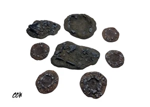 Warhammer Horus Hersey 30k / 40k Army/ Battlefield Terrain Ruins and Craters mix - Picture 1 of 15