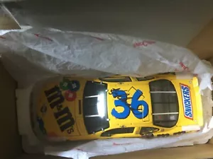 SIGNED Ken Schrader Team Caliber #36 M&M 1/24 Pontiac Diecast - Picture 1 of 3