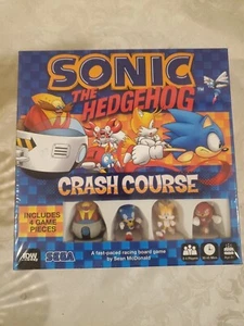 Juego de mesa de carreras Sonic the Hedgehog Crash Course de SEGA NO cómic - Imagen 1 de 4