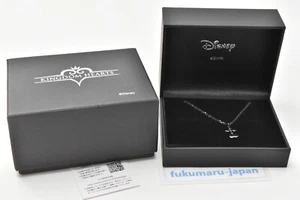 Kingdom Hearts Nobody silver Black necklace Square Enix Disney U-TREASURE - Picture 1 of 22