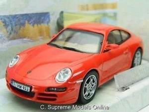 PORSCHE 911 CARRERA S CAR 1/43RD SCALE MODEL RED COLOUR SCHEME EXAMPLE T3412Z(=) - Picture 1 of 5