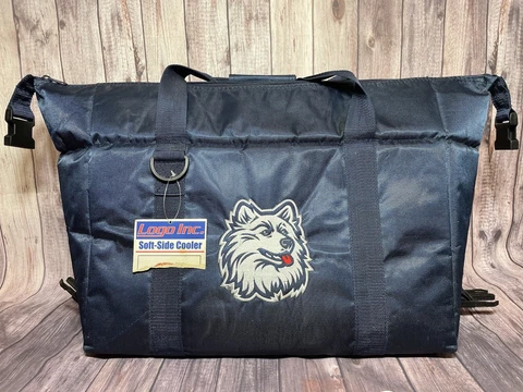 Vintage UConn Huskies Soft-Side Cooler by Logo Inc Cover