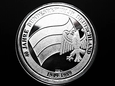 Medaille  40 Jahre Bundesrepublik Deutschland - Bild 1 von 2
