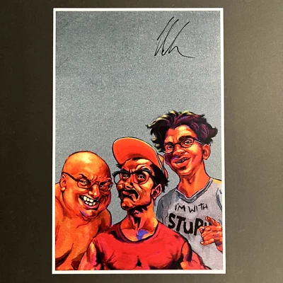 Nick Mullen Signed Cumtown Poster w/ Exact Proof (Comedy Podcast Autograph) - Image 1 of 4