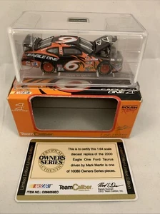 Mark Martin #6 Eagle One 2000 Ford Taurus 1/64th Nascar Diecast Collectible - Picture 1 of 10
