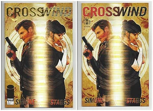 CROSSWIND #1 & 1 PER STORE GOLD FOIL RETAILER VARIANT (1st PRINT) IMAGE 2017 NM - Picture 1 of 5