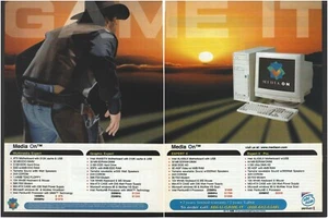 Vintage/Retro Media On Multi-System Gaming PC Print Ad Promo 1998 - Picture 1 of 4