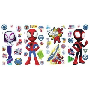 Spidey and His Friends Peel & Stick Wall Decals Marvel Kids Room Wall Stickers - Picture 1 of 5