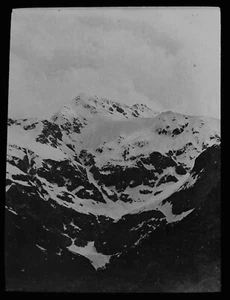 ANTIQUE Magic Lantern Slide MOUNT ROLLESTON C1900 PHOTO NEW ZEALAND - Picture 1 of 3