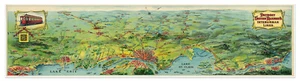 Detroit United Railway's Interurban Lines Map c. 1920 | Vintage Wall Decor 12x48 - Bild 1 von 12