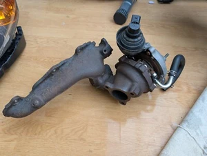 Honda 2.2 I-dtec N22B1 Turbo And Exhaust Manifold - Recent Recon - Picture 1 of 9