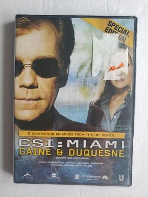 CSI: Miami Caine & Duquesne 8 Episodes DVD Brand New Sealed Special Edition  - Image 1 of 2