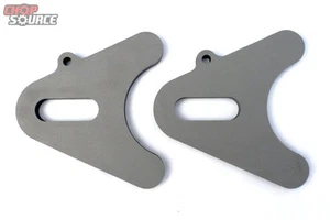 Chopper Axle Plates - 3/4" slots - Harley Motorcycle - Hardtail - 3/8" thick - A - Foto 1 di 1