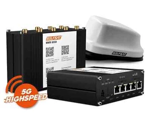 Router WLAN SELFSAT MWR 6550 5G Cat 20 WiFi 6 hasta 3,4 Gbps - Imagen 1 de 10