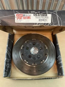 StopTech 126.62128SR - Slotted Brake Rotors Passenger Side Front - Picture 1 of 3