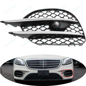 LH Front Bumper Cover Grille W/ Trim t For Mercedes Benz W222 S S450 2018-2020 - Picture 1 of 9
