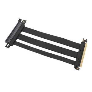 PCIE 4.0 X16 Riser Cable GPU Riser Cable Flexible For PC - Afbeelding 1 van 22