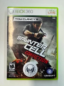 Tom Clancy's Splinter Cell Conviction 2010 Microsoft XBOX 360 CIB - Picture 1 of 3