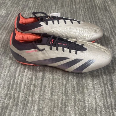 Adidas Predator Elite FG Zapatos de Fútbol Para Hombres 10 HybridTouch 2.0 Botines Carbono Foto 1 de 4