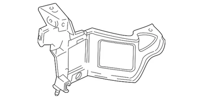 Genuine GM Bracket AsmHdlp (Lh) 16523183 Foto 1 de 2