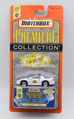 Matchbox Superfast Chevy Camaro Police. pneumatici in gomma. Premiere... - Immagine 1 di 2
