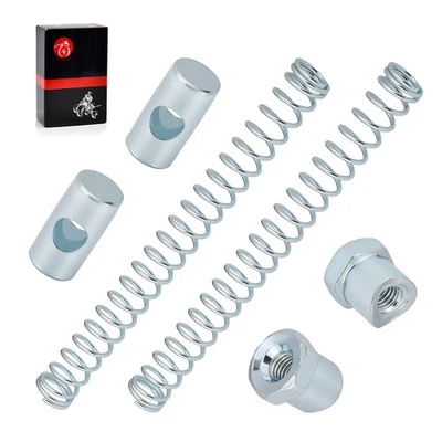 Rear Brake Rod Spring Adjuster Nut Kit For Honda CA175 CA200 CB125S CL125A CM91 - Image 1 of 4