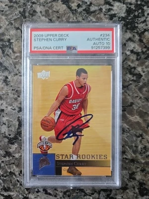 2009 Upper Deck Steph Curry  RC AUTO🔥 GOAT - Image 1 of 2