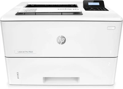 HP  LaserJet Pro M501 Laser Printer  White M501dn Duplex Print Tested With Toner - Image 1 of 4
