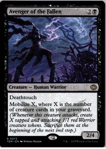 Avenger of the Fallen - R - Tarkir: Dragonstorm - 73 - NM - Normal - Picture 1 of 2