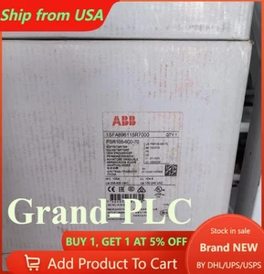 Brand new PSR105-600-70 ABB soft starter FedEx/DHL - Picture 1 of 3