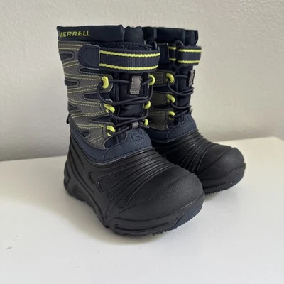 Merrell Kids Unisex Snow Quest Lite 3.0 Jr Waterproof Boot, Size 6  — 第 1/4 张图片