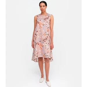 Women's Marimekko koitto taivaankukat Dress Size M/L ? Multicolor Cotton - Picture 1 of 9