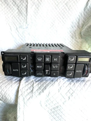 Interruptor de control climático calefacción aire acondicionado Mercedes Benz W140 500SEL S500 1992-95 OEM (24) Foto 1 de 4