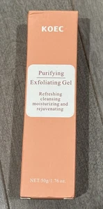 Purifying Exfoliating Gel, Koec Cleansing Purifying Cream for Face & Body, New! - Picture 1 of 5