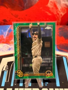 2025 Topps Chrome - DYLAN CEASE - SP GREEN Refractor Parallel 🔥 - Picture 1 of 1