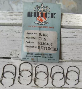 NOS Buick 1949 1950 1951 1952 Wire Valve Retainers (10) PN 5230406 - Picture 1 of 1
