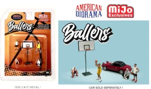1/64 American Diorama Basketball Ballers Figure 5 Pieces Set Diecast AD-76516 - Picture 1 of 1