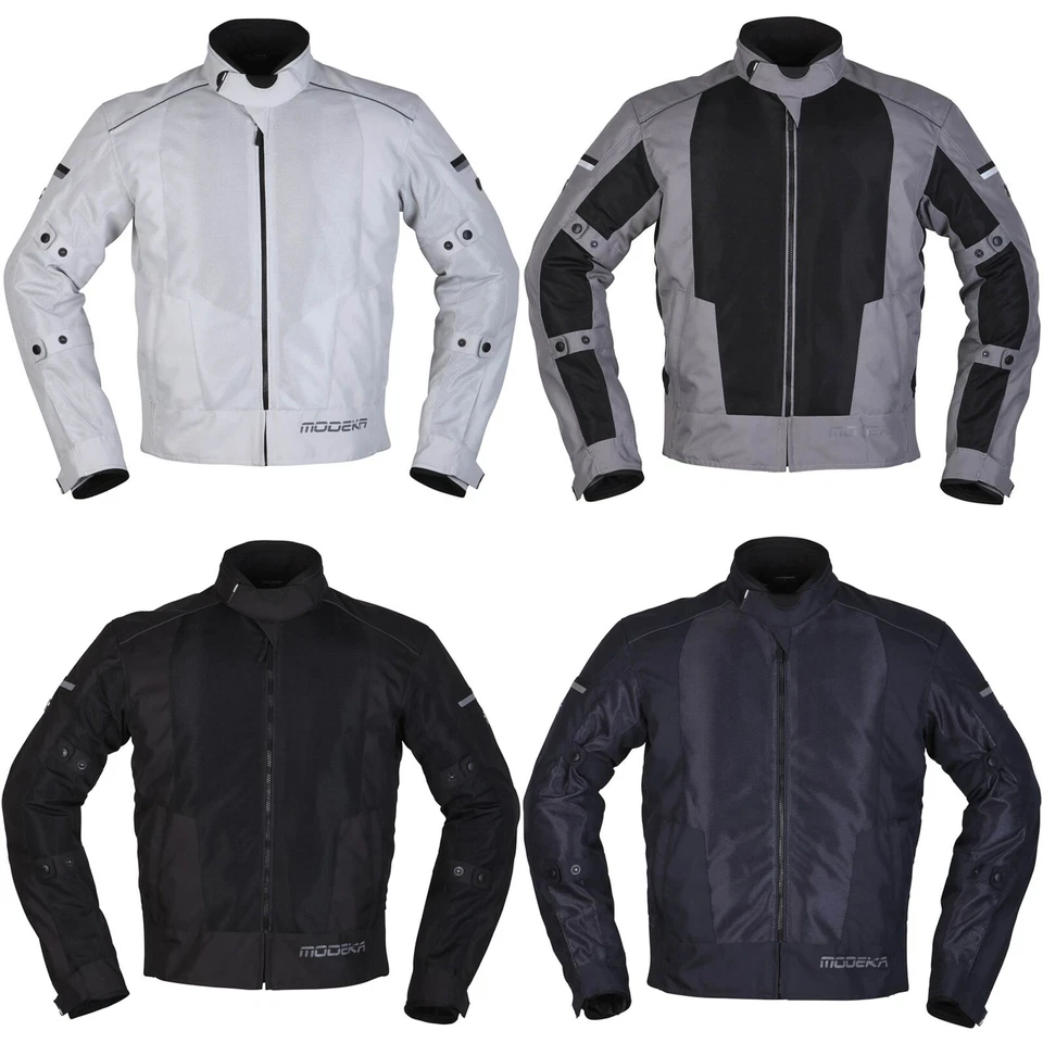Modeka Herren Motorrad Jacke Veo Air - Sommer Textil Jacke mit Protektoren - Bild 1 von 1