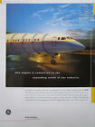 9/2002 Pub General Electric Aircraft Engines Cf34 Moteur Aviation Original Ad