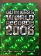 Guinness Book Of World Records 2006 3-D Annual Hardback (others listed)