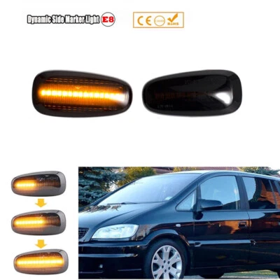 1 Pair Dynamic LED Side Indicators Light For Holden Commodore VY/VZ 2004–2007 - Image 1 of 4