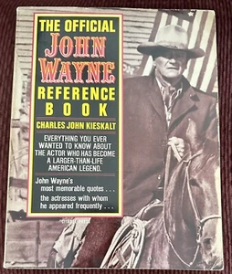 The Official John Wayne Reference Book by Carol Publishing Group Soft Cover - Imagen 1 de 6