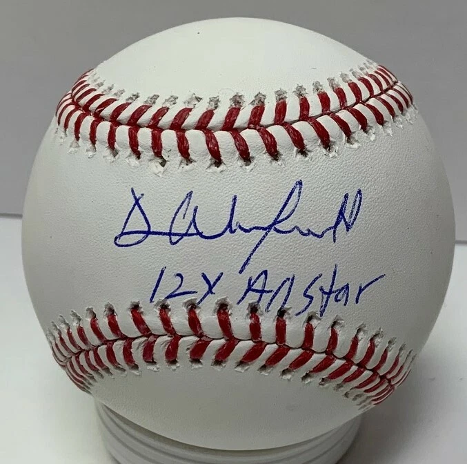 Padres DAVE WINFIELD Signed MLB Baseball AUTO w/ "12 x All Star" - Yankees - JSA - Image 1 of 1