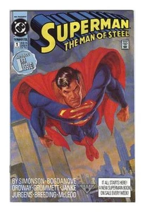 SUPERMAN THE MAN of STEEL 1 (NM+) CERBERUS/ERADICATOR* - Picture 1 of 1