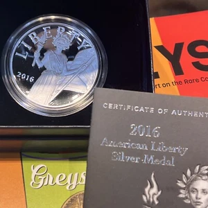 2016-S American Liberty Silver Medal Proof (w/Box & COA) - Picture 1 of 8