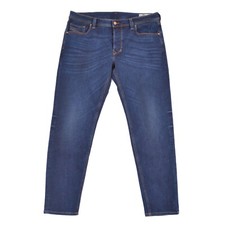 Diesel Larkee-Beex Regular-Tepered 084ZC Stretch Blue Jeans Mens sz W38 L32