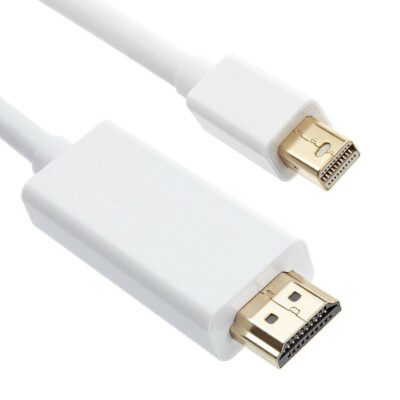 6ft Mini DisplayPort DP to HDMI Converter Ada...