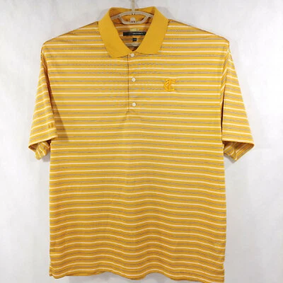 Camisa polo de golf Greg Norman Shark Play Dry Tri County Country Club S/S para hombre XL Foto 1 de 4