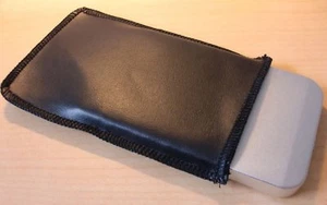 Hülle für 2,5 Gehäuse Lederlook schwarz #c775 - Zdjęcie 1 z 1