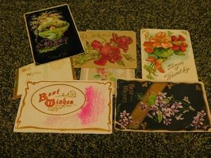 ANTIQUE POSTCARD LOT OF 7 (1911) - Picture 1 of 2